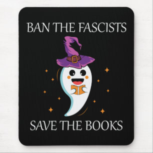 Mousepad Banir Os Fascistas Salvem O Presente De Livros Par