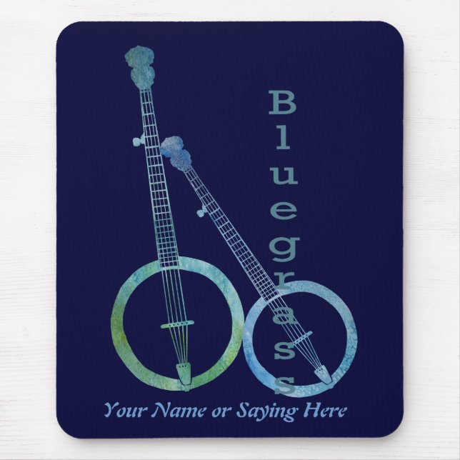 Mousepad Banjos do Bluegrass (Frente)