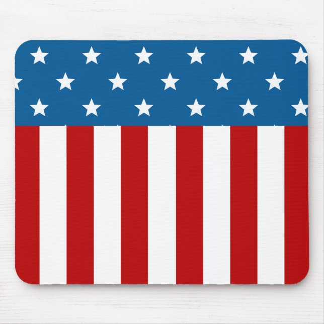 Mousepad Banner de estrela girada (Frente)