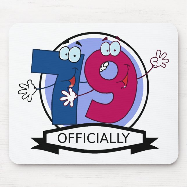 Mousepad Banner oficial de aniversário de 79 (Frente)