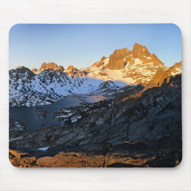 Mousepad Banner Peak Sunrise Garnet Lake - Trilha John Muir (Frente)