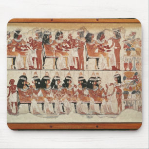 Mousepad Banquet a cena, de Thebes, c.1400 BC