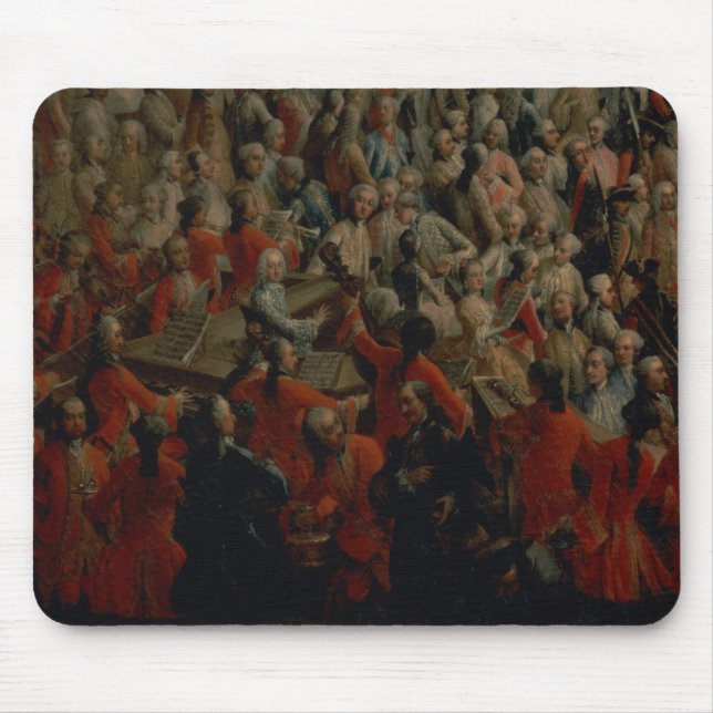 Mousepad Banquete da corte no grande Antechamber (Frente)