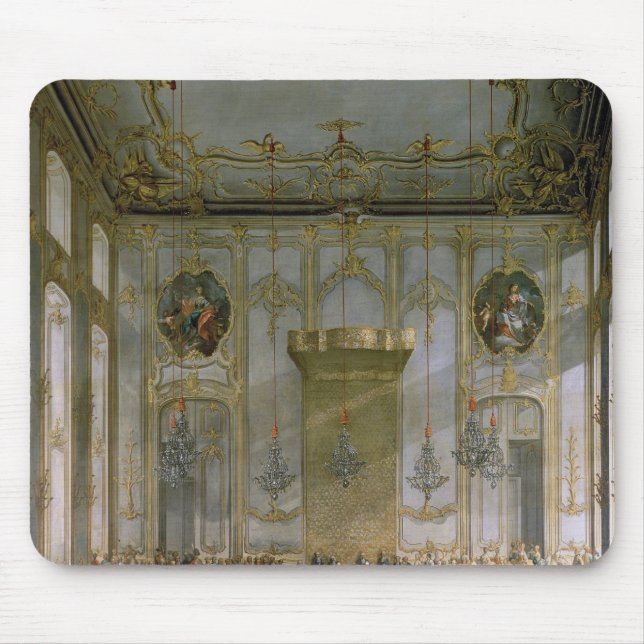 Mousepad Banquete da corte no grande Antechamber (Frente)
