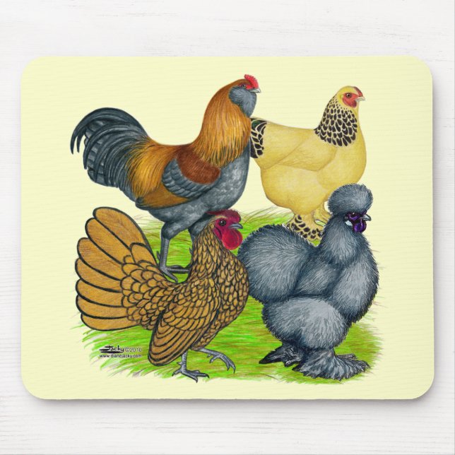 Mousepad Bantam Quartet (Frente)