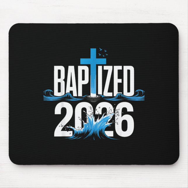 Mousepad Baptized 2026  (Frente)