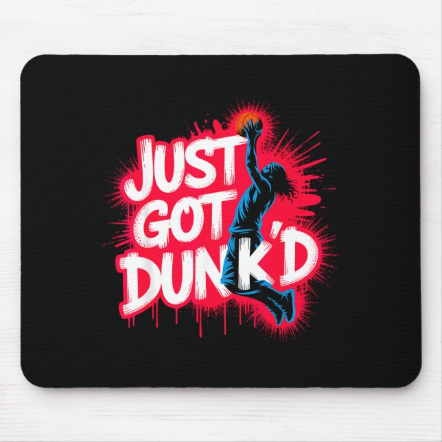 Mousepad Baptized Jesus Just Got Dunked Baptism  (Frente)