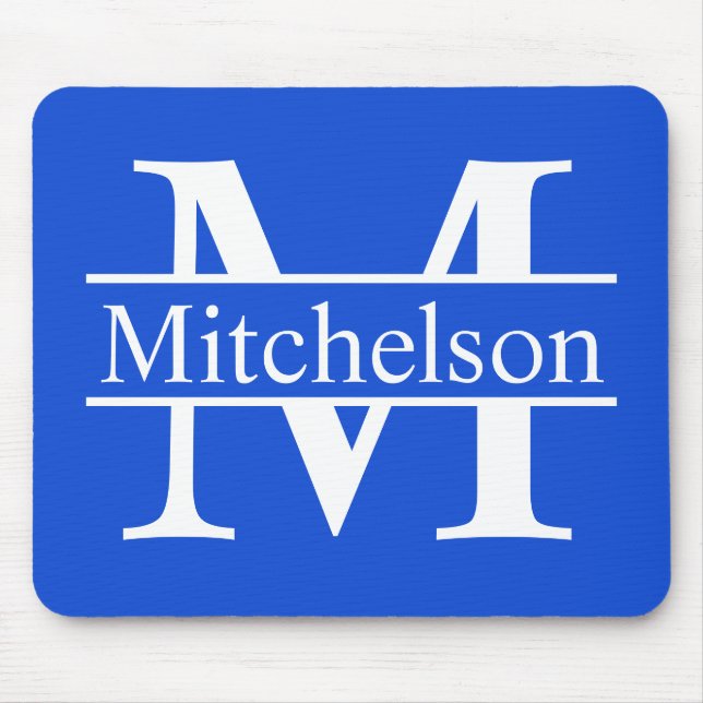 Mousepad Bar Cruz Azul LR Monograma (Frente)