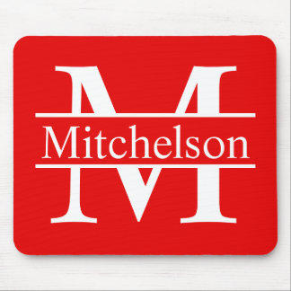 Mousepad Bar da Cruz Vermelha LR Monograma