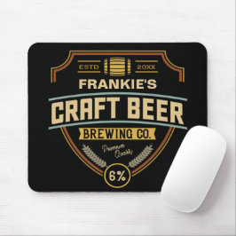 Mousepad Bar da empresa de criação de etiquetas de cerveja 