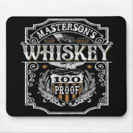 Mousepad Bar de cervejaria de uísque antigo West