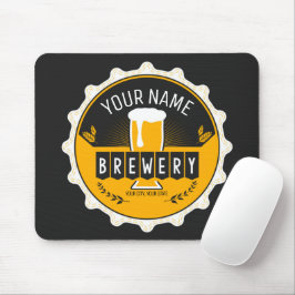 Mousepad Bar de Garrafa de Cerveja de Cerveja Personalizada