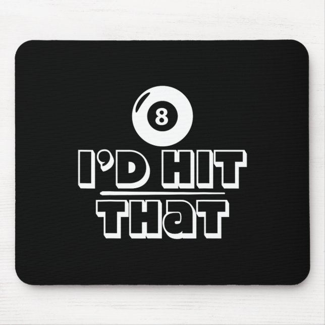 Mousepad Bar de Rack do Chalk Players Mesa Billiards P (Frente)