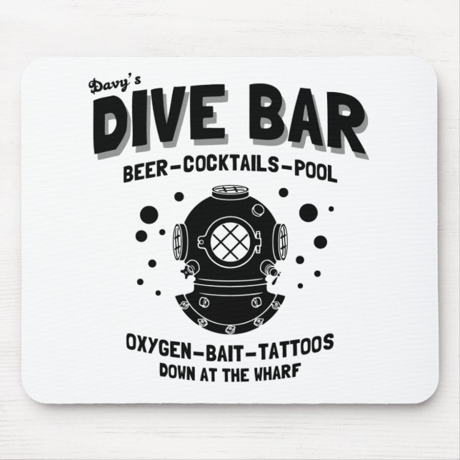 Mousepad Bar Dive (Frente)