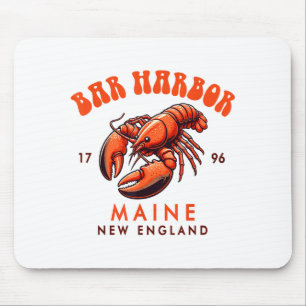 Mousepad Bar Harbor Maine Nova Inglaterra Viagem Engraçado