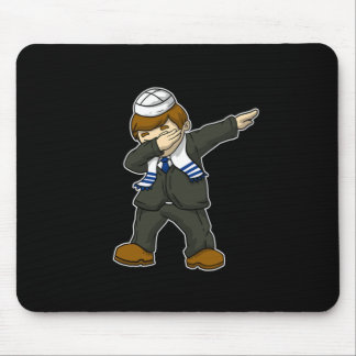 Mousepad Bar Judeu Mitzvah Boy Dabbing Happy Hanukah