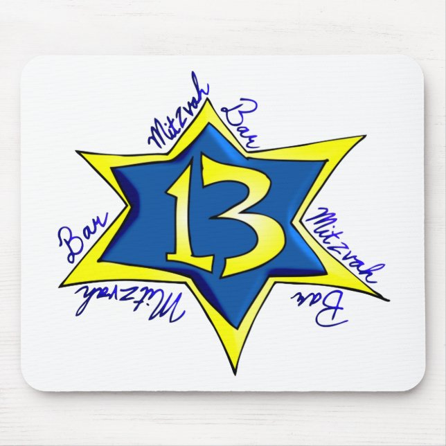 Mousepad Bar MItzvah (Frente)
