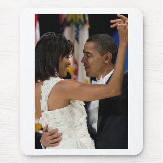 Mousepad Barack e Michelle Obama (Frente)
