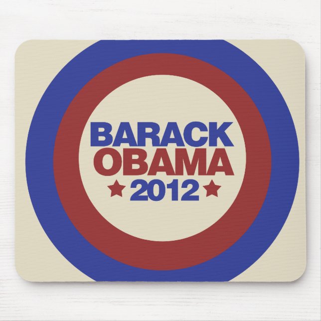 Mousepad Barack Obama 2012 (Frente)