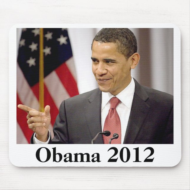 Mousepad Barack Obama 2012 (Frente)