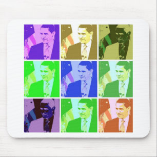 Mousepad Barack Obama Pop Art