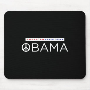 Mousepad Barack Obama Presidente Americano Sinal de Paz