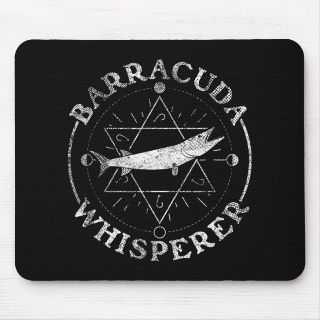 Mousepad Baracuda Whisperer - Barracuda  (Frente)