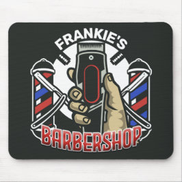 Mousepad Barbearia de Compro de Barber Retroativo do NOME P