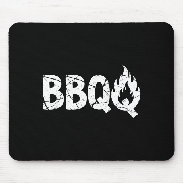 Mousepad Barbecue Bbq Joke Gift For Grill Timer Smoker Camn (Frente)