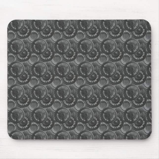 Mousepad Barbells (Frente)