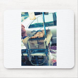Mousepad Barbeque da comida de Bangkok com esquisitões