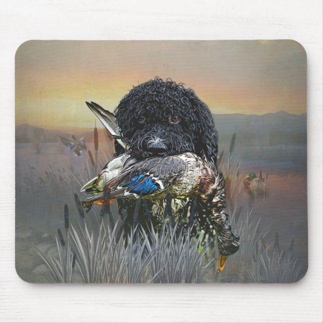 Mousepad Barbet, Cão de Água Francês (Frente)