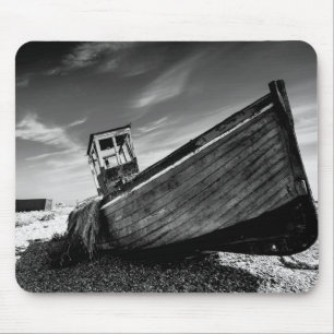 Mousepad Barco abandonado na praia de Dungeness