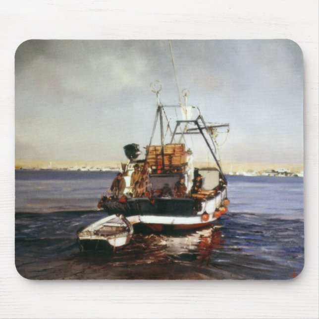 Mousepad Barco de pesca/Pesqueiro/Fishing boat (Frente)