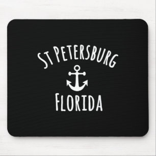 Mousepad Barco Náutico de Viagem de São Petersburgo Flórida
