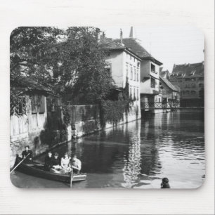 Mousepad Barco no rio Gera em Erfurt