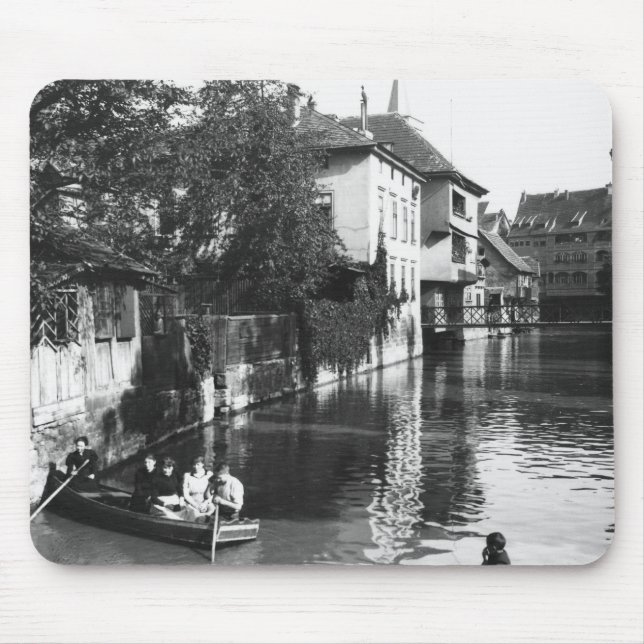 Mousepad Barco no rio Gera em Erfurt (Frente)
