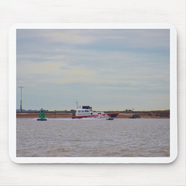 Mousepad Barco Piloto de Harwich Haven (Frente)