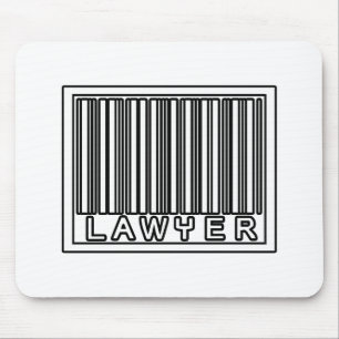 Mousepad Barcode Lawyer