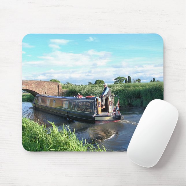 MOUSEPAD BARCOS CANAIS (Com mouse)