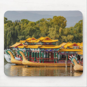 Mousepad Barcos de Dragão Turísticos Lago Kunming