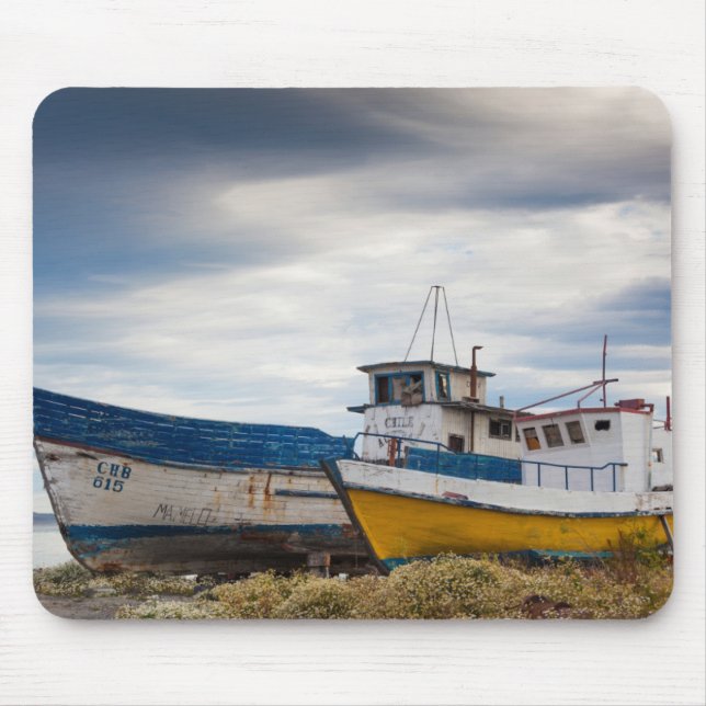 Mousepad Barcos de pesca (Frente)