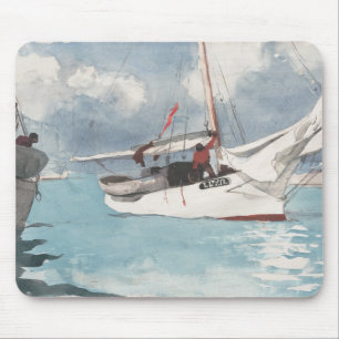 Mousepad Barcos de pesca, Key West