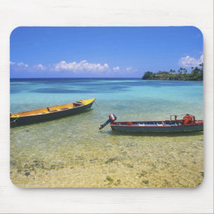 Mousepad Barcos de Pesca, Praia de Boston, Port Antonio,