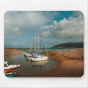 Mousepad Barcos em Porlock Weir