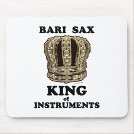 Mousepad Bari Sax King of Instruments