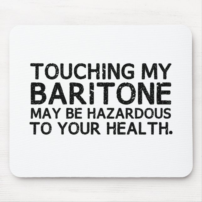 Mousepad Baritone Hazard (Frente)