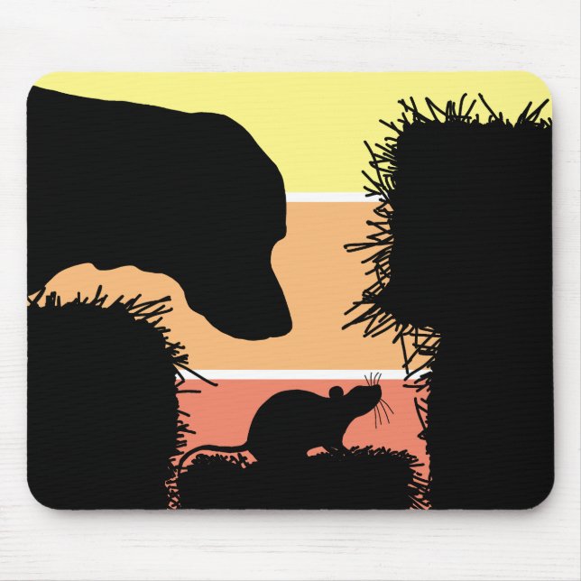Mousepad Barn Hunt Nose Work: Dog and Rat Scent Work (Frente)