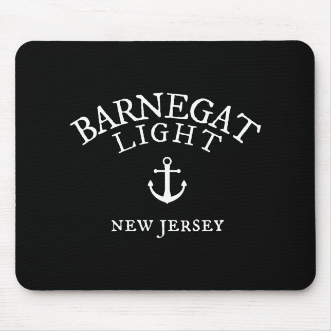 Mousepad Barnegat Light New Jersey , Nj Nautical Sea Shirt  (Frente)