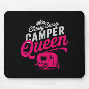 Mousepad Barraca Vintage Rainha Sassy Vibrações Camping